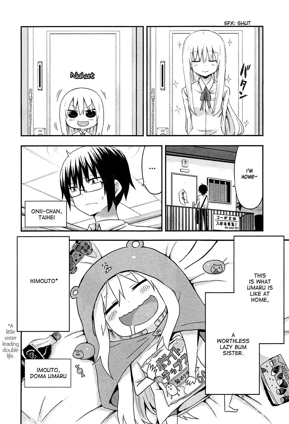 Himouto! Umaru-chan Chapter 1 10